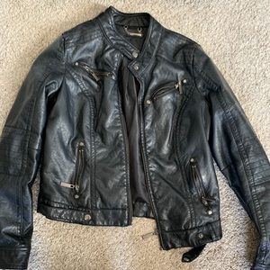 Leather jacket